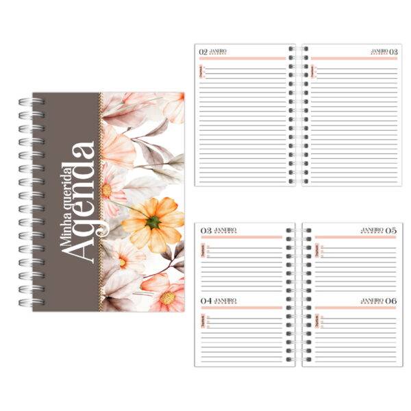 Arquivo Digital Agenda e Kit Floral 06 - Permanente - Imagem 2