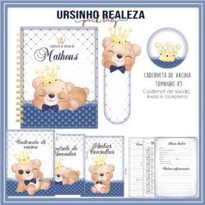 Arquivo Digital KIT Caderneta de vacina URSINHO REALEZA 2
