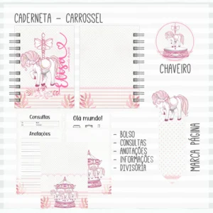 Arquivo Digital KIT Caderneta de vacina CARROSSEL 2