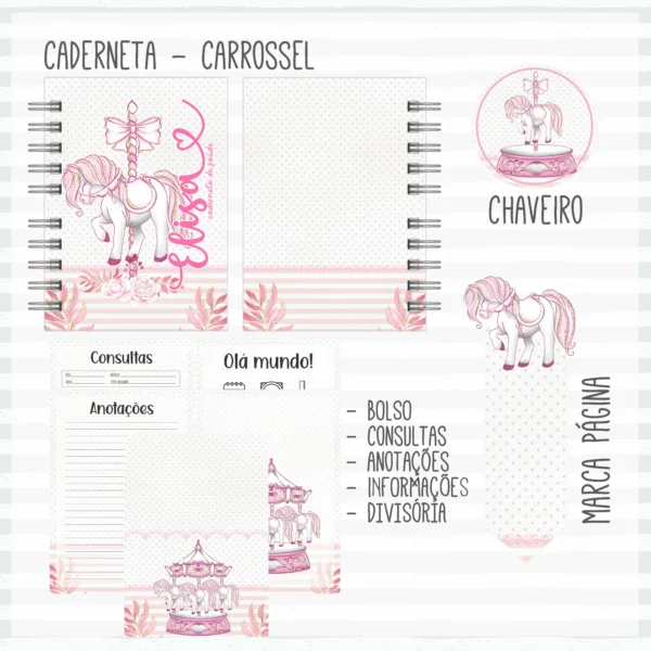 Arquivo Digital KIT Caderneta de vacina CARROSSEL 2