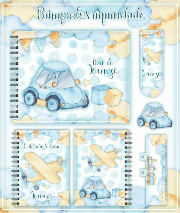 Arquivo Digital KIT Caderneta de vacina BRINQUEDOS 02