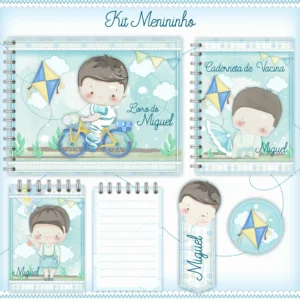 Arquivo Digital KIT Caderneta de vacina MENINO 1