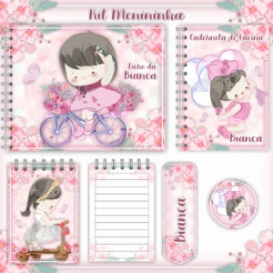 Arquivo Digital KIT Caderneta de vacina MENINA 1