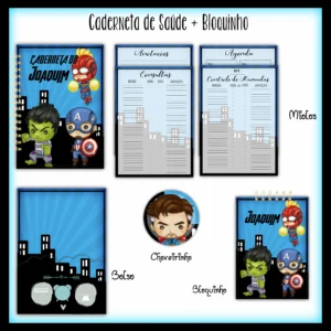 Arquivo Digital KIT Caderneta de vacina HEROIS 1