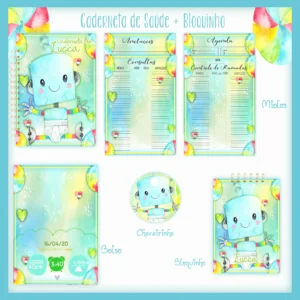 Arquivo Digital KIT Caderneta de vacina ROBO 1