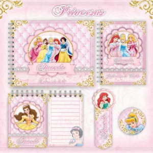 Arquivo Digital KIT Caderneta de vacina PRINCESAS 1