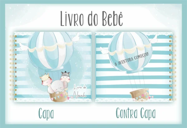 Arquivo Digital KIT Caderneta de vacina ANIMAIS BALOEIROS 3 - Imagem 3