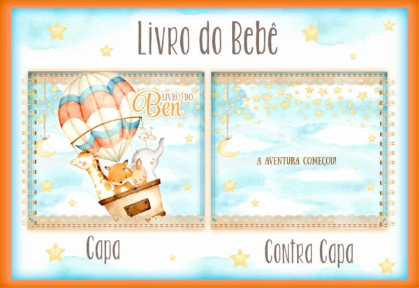 Arquivo Digital KIT Caderneta de vacina ANIMAIS BALOEIROS 2 - Imagem 3
