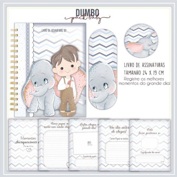 Arquivo Digital KIT Caderneta de vacina DUMBO 01 - Imagem 2