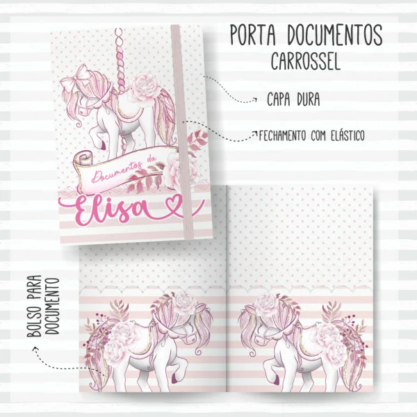 Arquivo Digital KIT Caderneta de vacina CARROSSEL 2 - Imagem 4