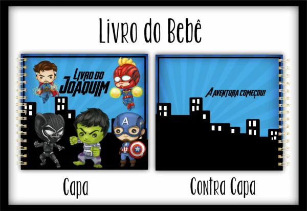 Arquivo Digital KIT Caderneta de vacina HEROIS 1 - Imagem 2
