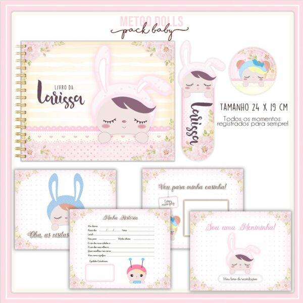 Arquivo Digital KIT Caderneta de vacina METOO DOLL 1 - Imagem 4
