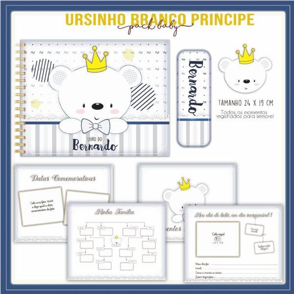 Arquivo Digital KIT Caderneta de vacina URSINHO BRANCO 1 - Imagem 5