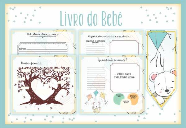 Arquivo Digital KIT Caderneta de vacina URSINHO BALOEIRO 1 - Imagem 3