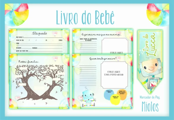 Arquivo Digital KIT Caderneta de vacina ROBO 1 - Imagem 3