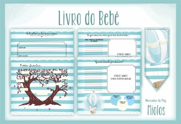 Arquivo Digital KIT Caderneta de vacina ANIMAIS BALOEIROS 3 - Imagem 4