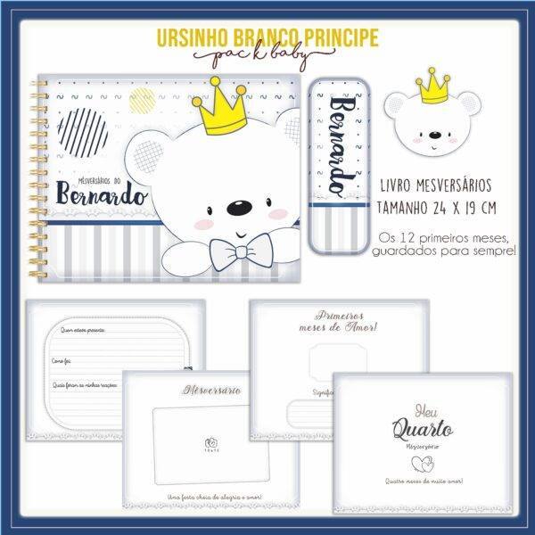 Arquivo Digital KIT Caderneta de vacina URSINHO BRANCO 1 - Imagem 4