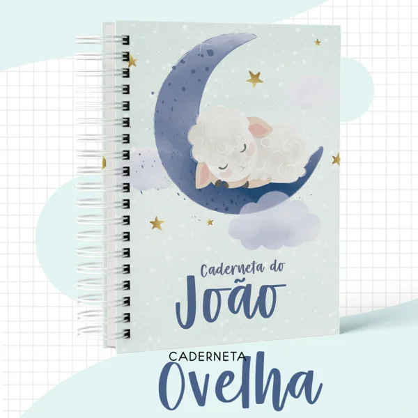 Arquivo Digital KIT Caderneta de vacina OVELHA AZUL 2