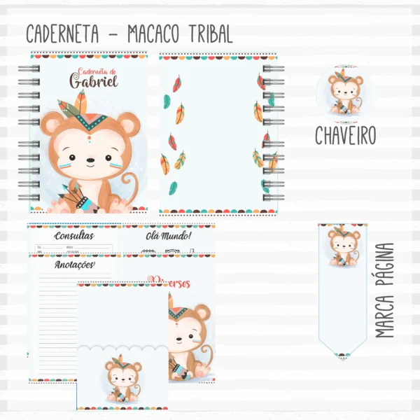 Arquivo Digital KIT Caderneta de vacina Macaquinho 1