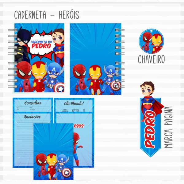 Arquivo Digital KIT Caderneta de vacina HEROIS 2