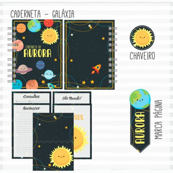 Arquivo Digital KIT Caderneta de vacina GALAXIA 2