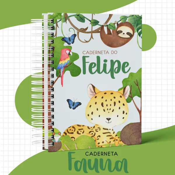 Arquivo Digital KIT Caderneta de vacina FAUNA BRASILEIRA 1
