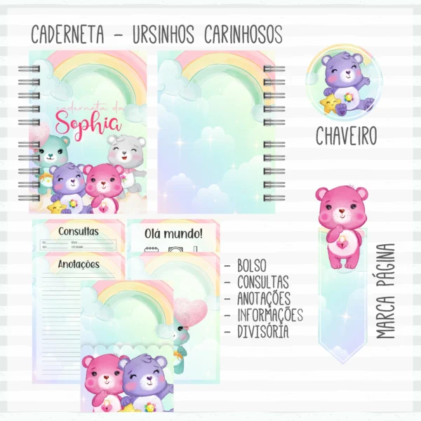 Arquivo Digital KIT Caderneta de vacina URSINHOS CARINHOSOS 1