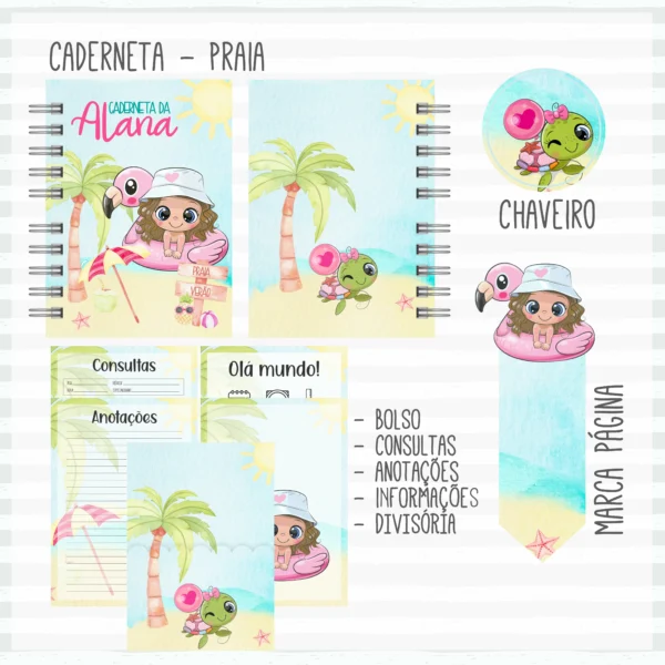 Arquivo Digital KIT Caderneta de vacina PRAIA E VERÃO 1
