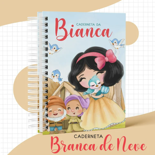 Arquivo Digital KIT Caderneta de vacina BRANCA DE NEVE 1