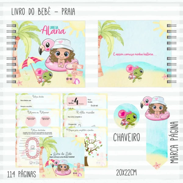 Arquivo Digital KIT Caderneta de vacina PRAIA E VERÃO 1 - Imagem 5