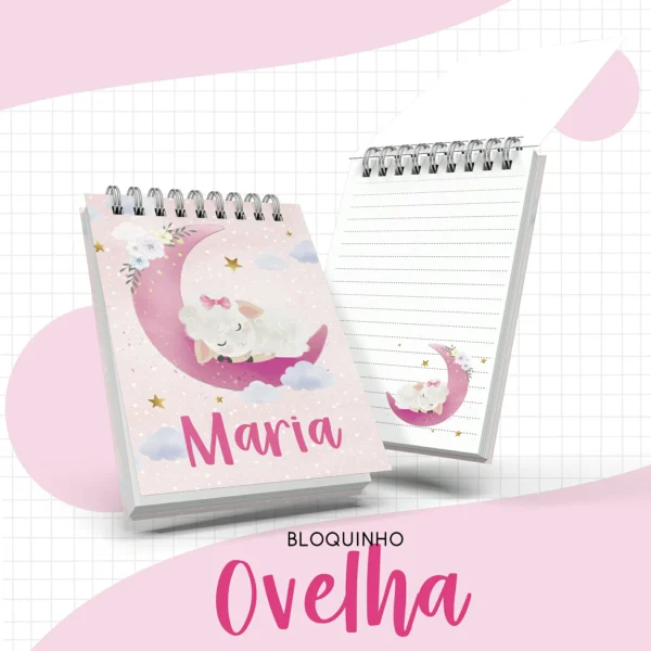 Arquivo Digital KIT Caderneta de vacina OVELHA ROSA 1 - Image 3