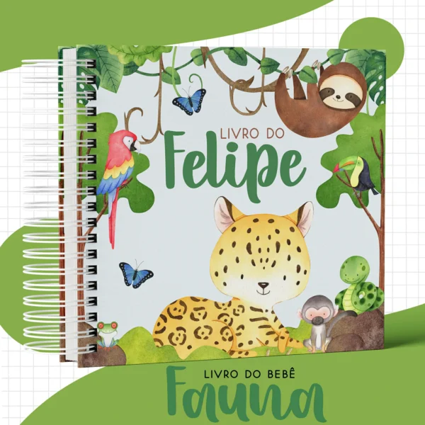 Arquivo Digital KIT Caderneta de vacina FAUNA BRASILEIRA 1 - Imagem 3