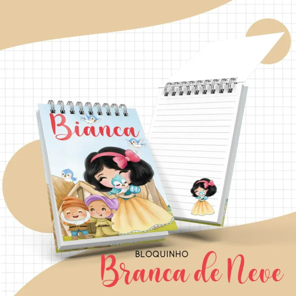 Arquivo Digital KIT Caderneta de vacina BRANCA DE NEVE 1 - Imagem 3