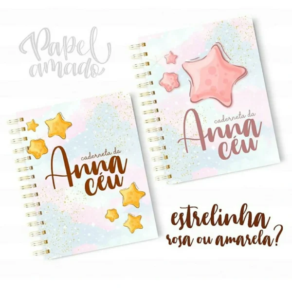 Arquivo Digital KIT Caderneta de vacina ESTRELINHA 2