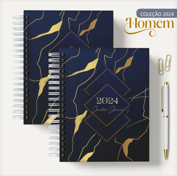 Arquivo Digital AGENDA MASCULINA AZUL 04 - 2024