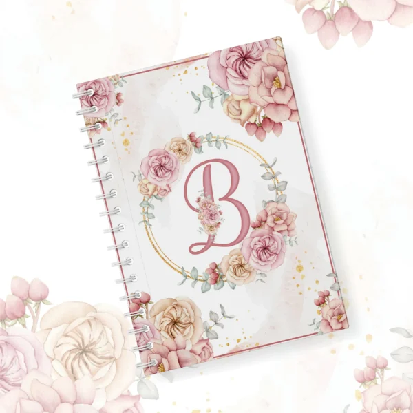 Arquivo Digital Agenda Floral Rosa 3 - Ano 2024