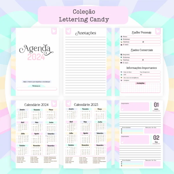 Arquivo Digital AGENDA CANDY 03 - 2024 - Imagem 5