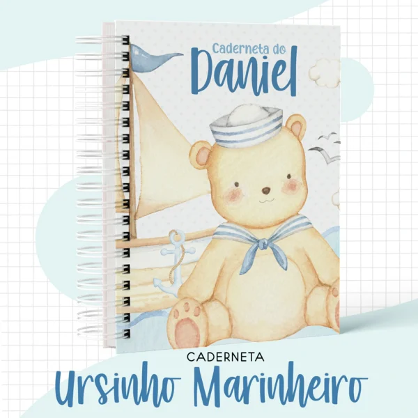 Arquivo Digital KIT Caderneta de vacina URSINHO MARINHEIRO 2