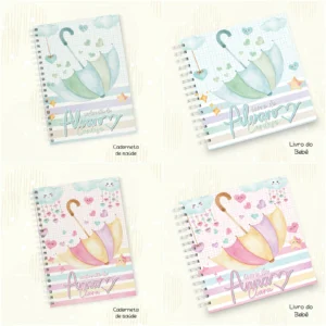 Arquivo Digital KIT Caderneta de vacina CHUVA DE AMOR 05
