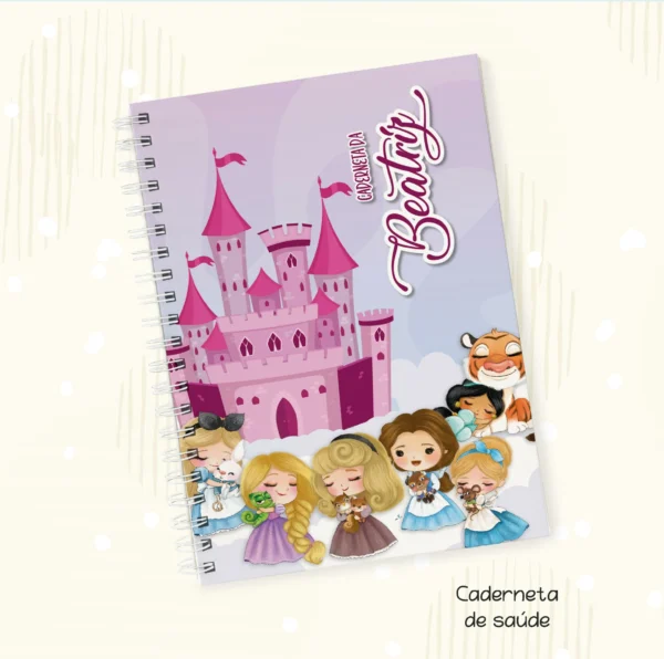 Arquivo Digital KIT Caderneta de vacina PRINCESAS 05