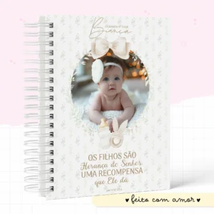 Arquivo Digital KIT Caderneta de vacina FILHOS HERANÇA DO SENHOR MENINA 1