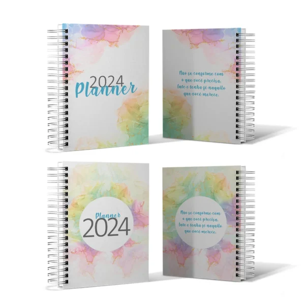 Arquivo Digital PLANNER COLOR 01 - 2024