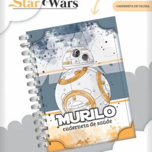 Arquivo Digital KIT Caderneta de vacina STAR WARS 01