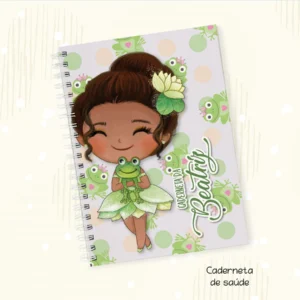 Arquivo Digital KIT Caderneta de vacina A PRINCESA E O SAPO 02