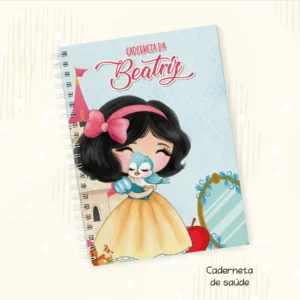 Arquivo Digital KIT Caderneta de vacina BRANCA DE NEVE 04