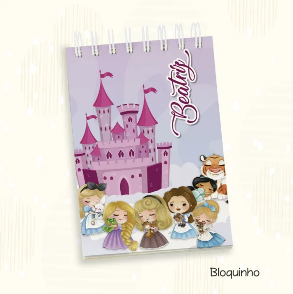 Arquivo Digital KIT Caderneta de vacina PRINCESAS 05 - Imagem 2