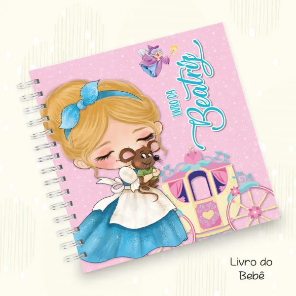 Arquivo Digital KIT Caderneta de vacina CINDERELA 03 - Imagem 3
