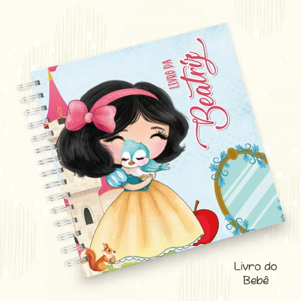 Arquivo Digital KIT Caderneta de vacina BRANCA DE NEVE 04 - Imagem 5