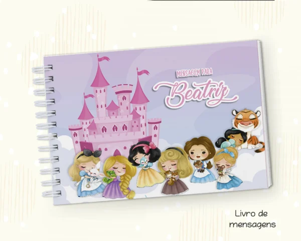 Arquivo Digital KIT Caderneta de vacina PRINCESAS 05 - Imagem 4