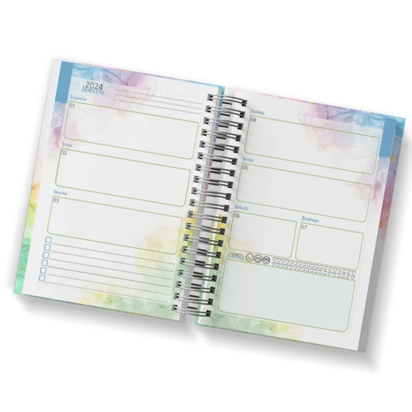 Arquivo Digital PLANNER COLOR 01 - 2024 - Image 4